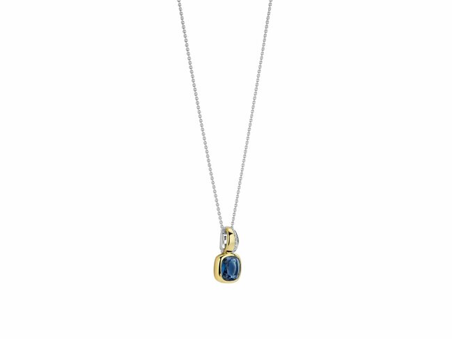 Ti Sento | Collier | Argent | Plaqué Or | Oxyde De Zirconium | 6865DB