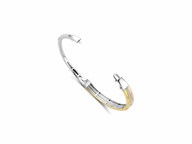 Ti Sento | Bracelet | Esclave | Argent | Tricolore | Oxyde De Zirconium | 23100TZ