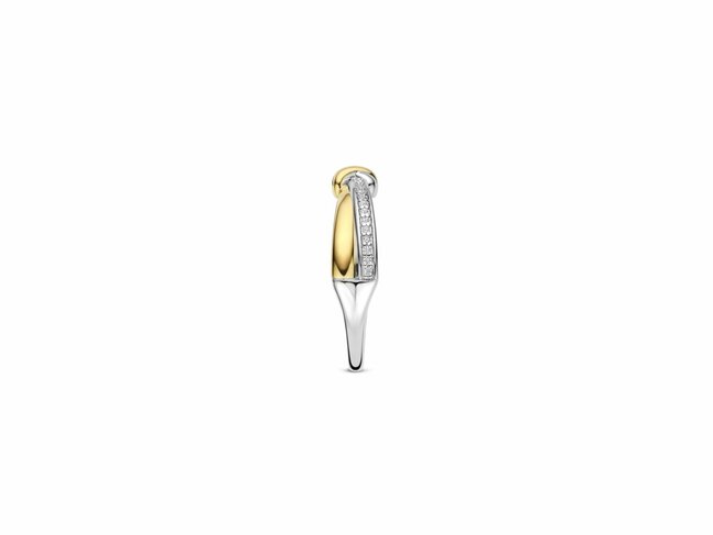 Ti Sento | Bague | Argent | Plaqué Or | Oxyde De Zirconium | 12443ZY