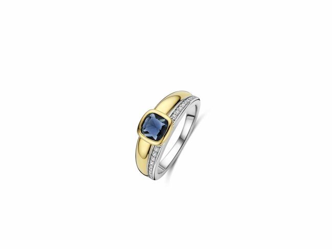 Ti Sento | Bague | Argent | Plaqué Or | Oxyde De Zirconium | 12462DB