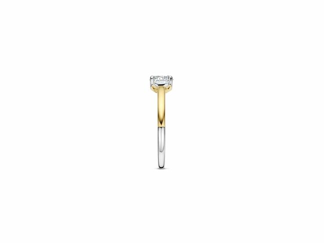 Ti Sento | Bague | Argent | Plaqué Or | Oxyde De Zirconium | 12452ZY
