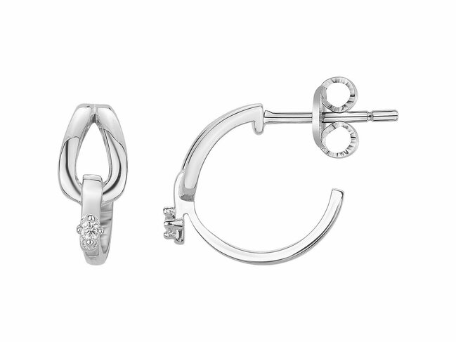 Loumya Silver | Boucles d'Oreilles | Argent | Oxyde de Zirconium | 70400880