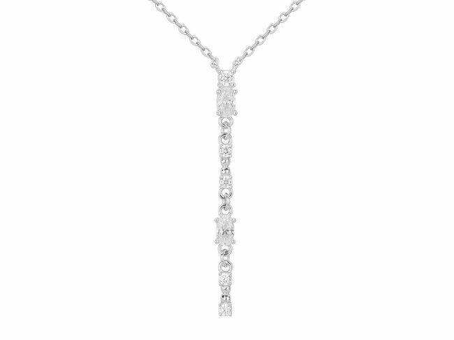 Loumya Silver | Collier | Argent | Oxyde de Zirconium | 770701184
