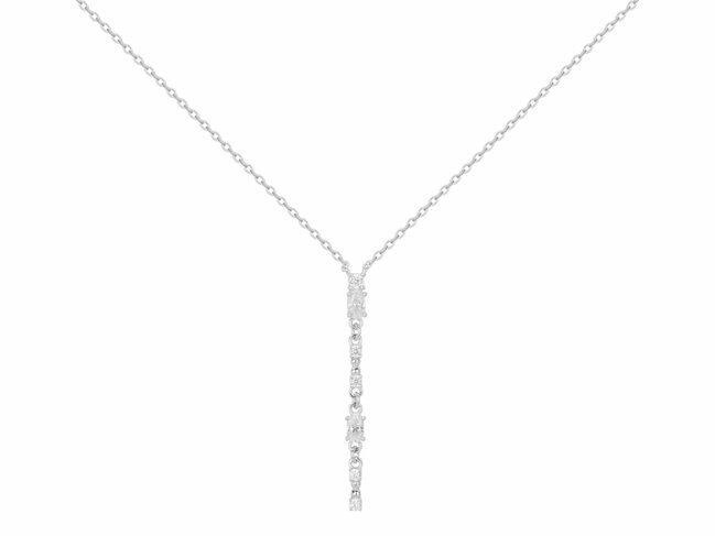 Loumya Silver | Collier | Argent | Oxyde de Zirconium | 770701184