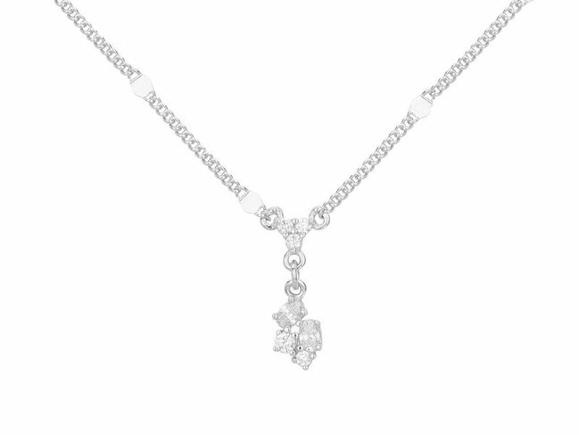 Loumya Silver | Collier | Argent | Oxyde de Zirconium | 770701198