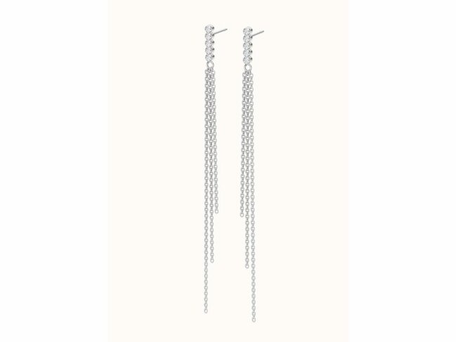Diamanti Per Tutti | Boucles d'Oreilles | Argent | Diamants 0.030ct  | M2748-1S4