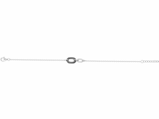 Loumya Silver | Bracelet | Argent | Céramique | Oxyde de Zirconium | 1-32-0138