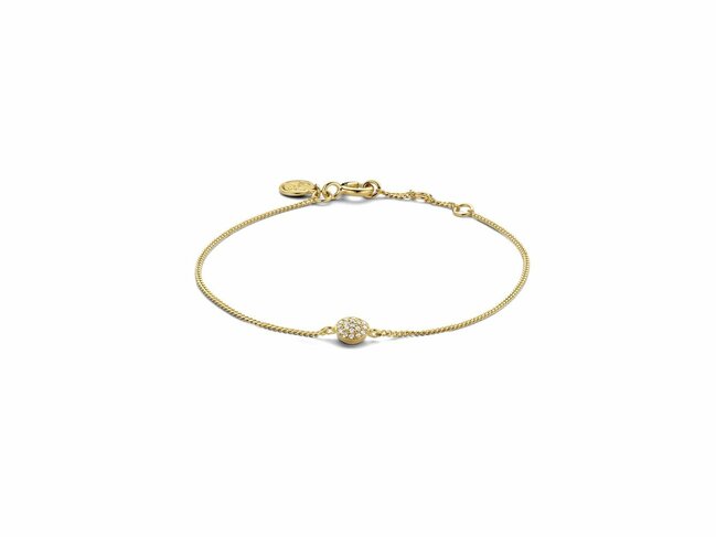 Diamanti Per Tutti | Bracelet | Plaqué Or | Diamants 0.076ct| M1038 DO
