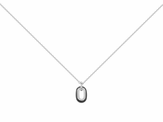 Loumya Silver | Collier | Argent | Céramique | Oxyde de Zirconium | 1-72-0221
