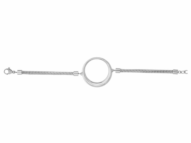 Loumya Steel | Bracelet | Acier Inoxydable | ø25mm | 831-336