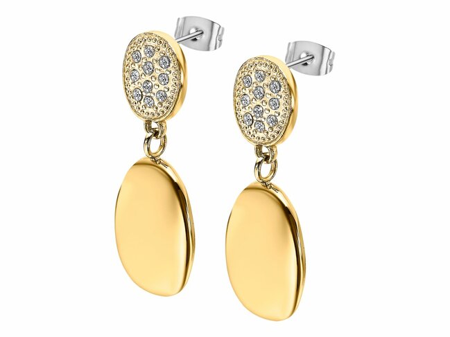 Lotus Style | Boucles d'Oreilles | Acier | Doré | LS2567-4/2