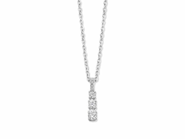 Naiomy Silver | Collier | Argent | Oxyde de Zirconium | N6F64