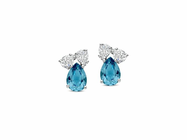 Naiomy Silver | Boucles d'Oreilles | Argent | Oxyde de Zirconium | N6E56