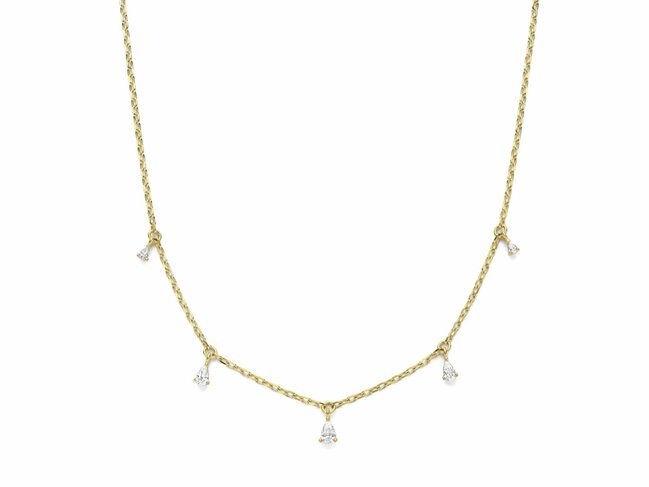 Naiomy Silver | Collier | Plaqué Or | Oxyde de Zirconium | N6S74