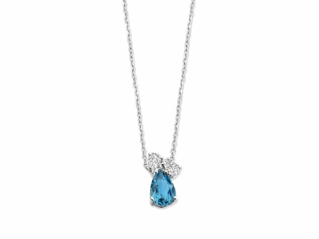 Naiomy Silver | Collier | Argent | Oxyde de Zirconium | N6E55