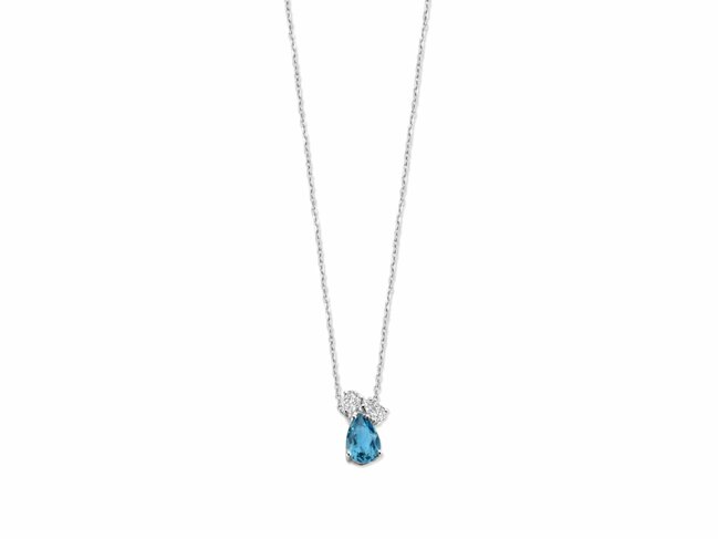 Naiomy Silver | Collier | Argent | Oxyde de Zirconium | N6E55