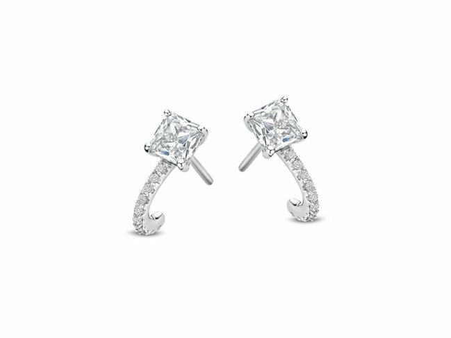 Naiomy Silver | Boucles d'Oreilles | Argent | Oxyde de Zirconium | N6F53