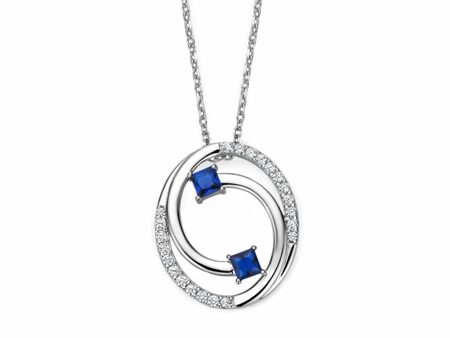 Naiomy Silver | Collier | Argent | Oxyde de Zirconium | N6O60