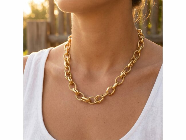 Lotus Style | Collier | Acier | Doré | LS2654-1/2