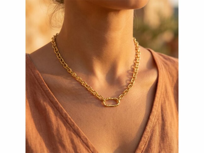 Lotus Style | Collier | Acier | Doré | LS2656-1/2