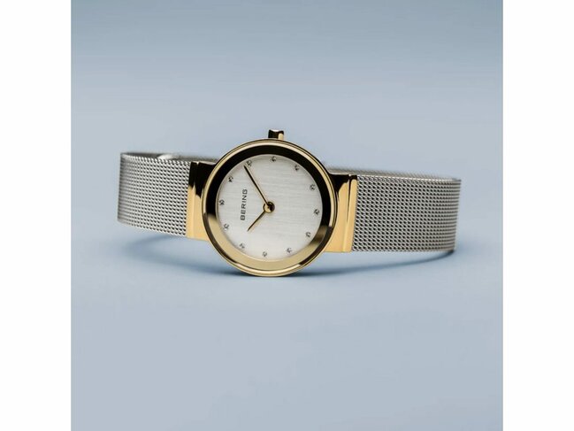 Bering | Femme | Quartz | Classic | Doré Brillant | ø26mm | 10126-001