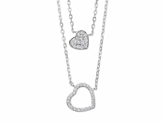 Naiomy Silver | Collier | Argent | Oxyde de Zirconium | N6Q61