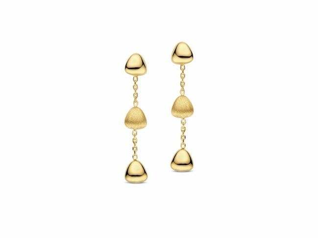 Naiomy Silver | Boucles d'Oreilles | Plaqué or | N6J56