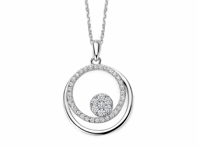 Naiomy Silver | Collier | Argent | Oxyde de Zirconium | N6N58