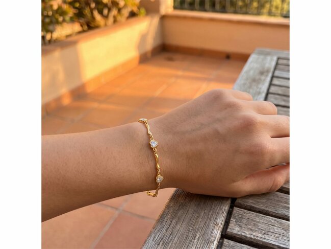 Lotus Style | Bracelet | Acier | Doré | LS2713-2/1