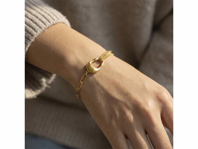 Lotus Style | Bracelet | Acier | Doré | LS2716-2/2
