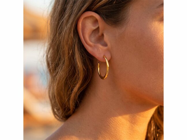 Lotus Style | Boucles D'Oreilles | Acier | Doré | LS2746-4/3