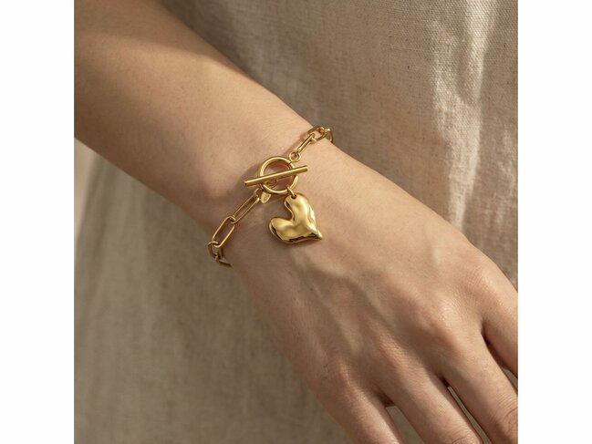 Lotus Style | Bracelet | Acier | Doré | LS2764-2/2