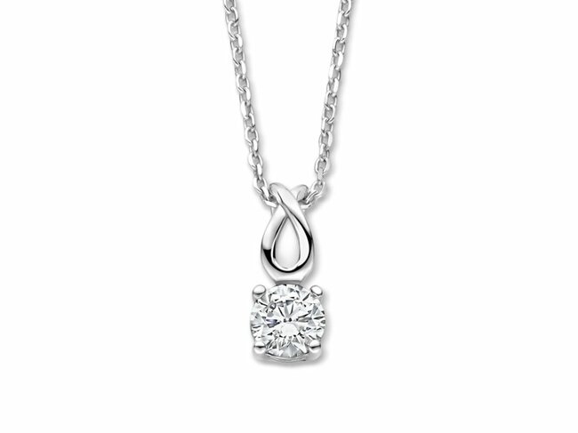 Naiomy Silver | Collier  | Argent | Oxyde de Zirconium |N5N55