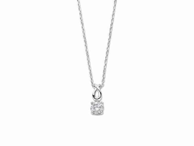 Naiomy Silver | Collier  | Argent | Oxyde de Zirconium |N5N55