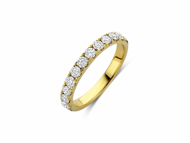 Diamants de Laboratoire | Bague | Or Jaune | Diamants de Synthèse 0.70 | LAB72