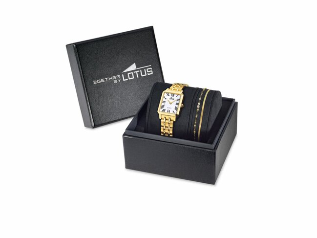 Lotus | Femme | Quartz | Acier Inoxydable | Montre + Bijou |19009/7