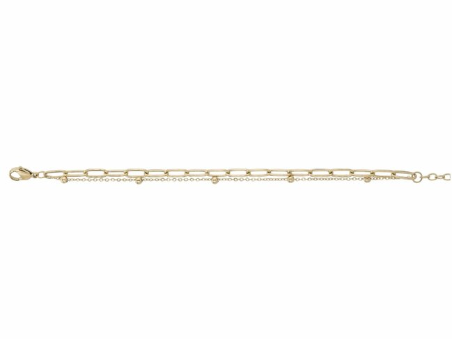 Loumya Steel | Bracelet | Acier Inoxydable | Doré | 832-338.J
