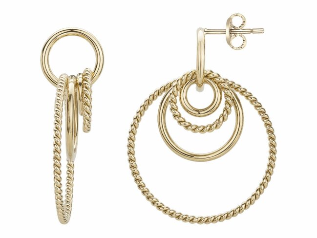 Loumya Steel | Boucles d'Oreilles | Acier Inoxydable | Doré | 842-261.J