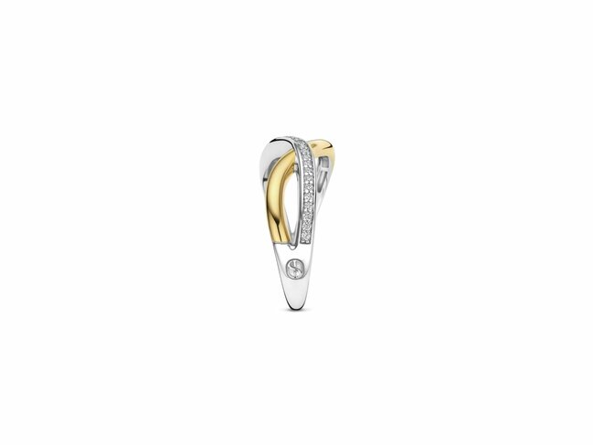 Ti Sento | Bague | Argent | Bicolore | Oxyde de Zirconium | 12436ZY