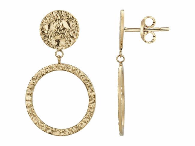 Loumya Steel | Boucles d'Oreilles | Acier Inoxydable | Doré | 842-196.J