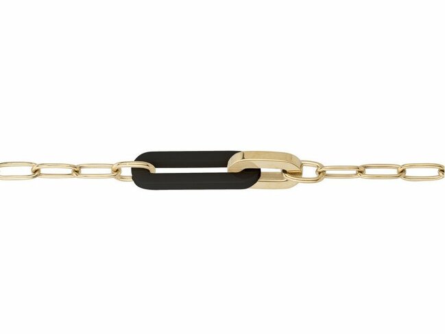 Loumya Steel | Bracelet | Acier Inoxydable | Doré | Céramique | 903-175.J
