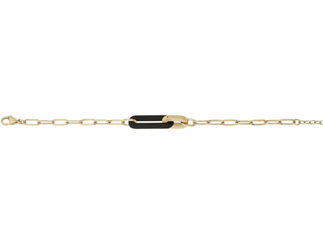 Loumya Steel | Bracelet | Acier Inoxydable | Doré | Céramique | 903-175.J