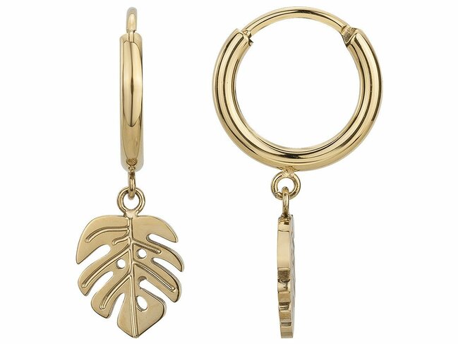 Loumya Steel | Boucles d'Oreilles | Acier Inoxydable | Doré | 842-175.J