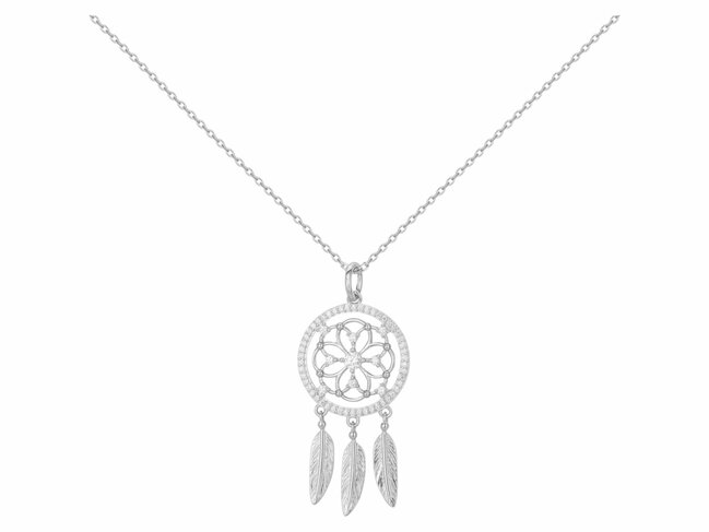 Loumya Silver | Collier | Argent | Oxyde de Zirconium | 70701189