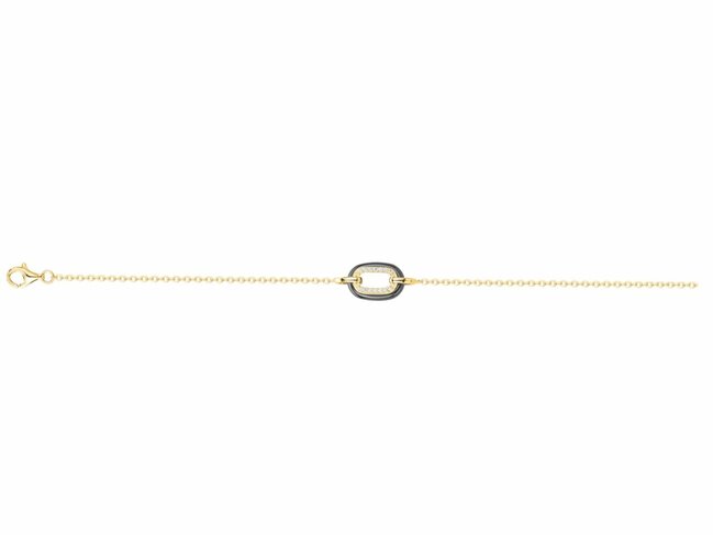 Loumya Silver | Bracelet | Plaqué Or | Oxyde de Zirconium | Céramique | 1-36-0047