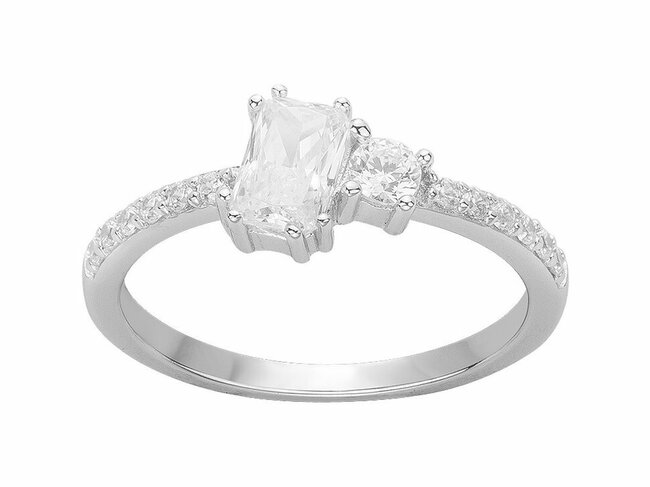 Loumya Silver | Bague | Argent | Oxyde de Zirconium | 70101088