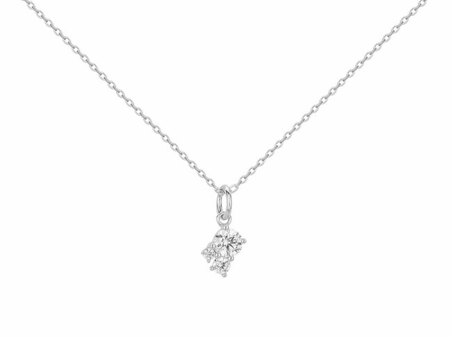 Loumya Silver | Collier | Argent | Oxyde de Zirconium | 70701194