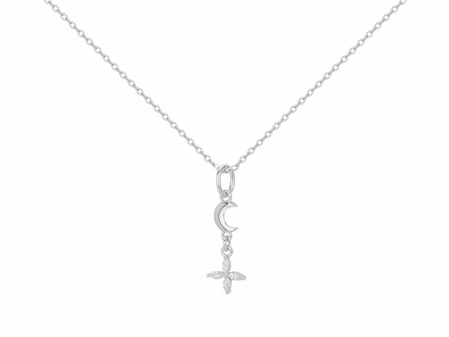 Loumya Silver | Collier | Argent | Oxyde de Zirconium | 70701195
