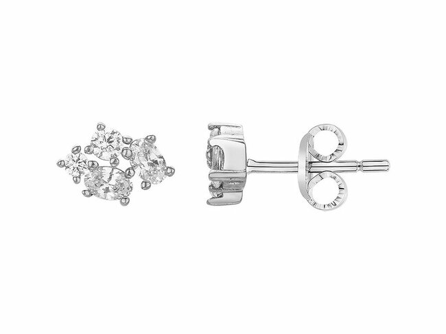 Loumya Silver | Boucles d' Oreilles | Argent | Oxyde Zirconium | 70400904