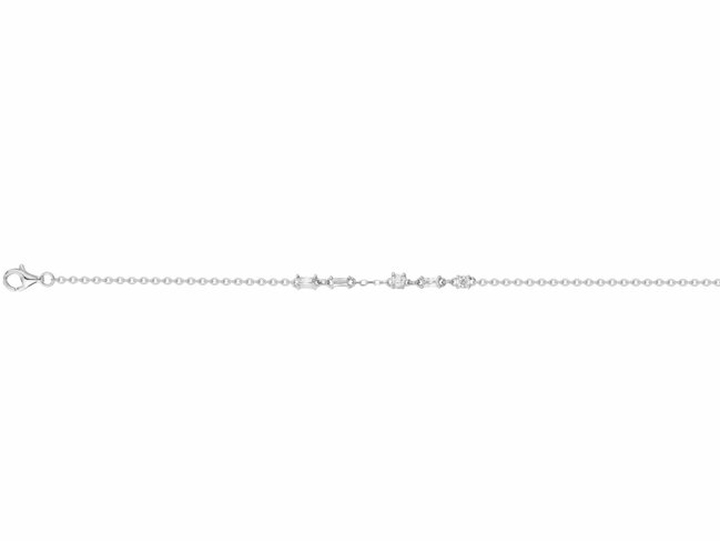 La Garçonne Diamant | Bracelet | Argent | Oxyde de Zirconium | 70300647